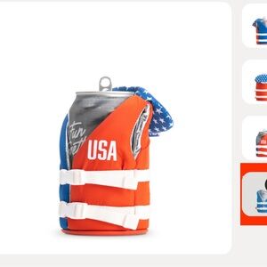 USA Themed Insulated Can Holder